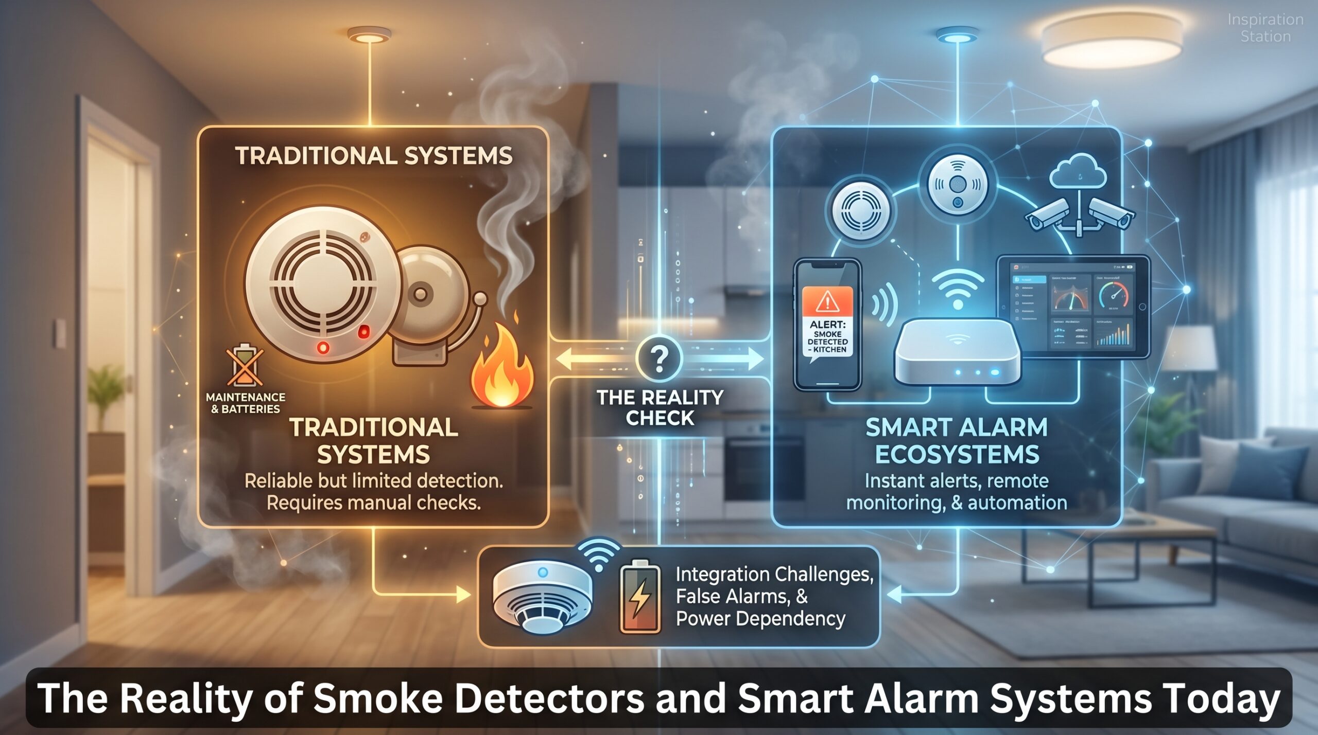 The Reality of Smoke Detectors and Smart Alarm Systems Today