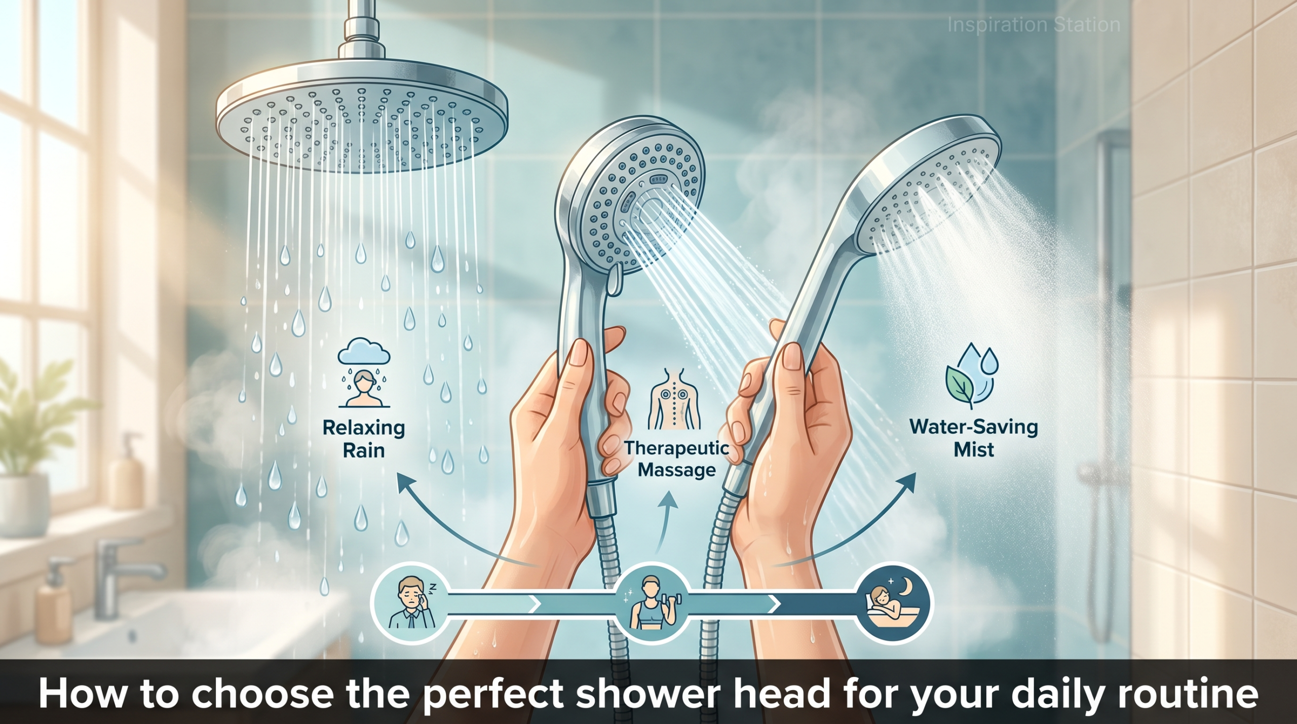 How to choose the perfect shower head for your daily routine