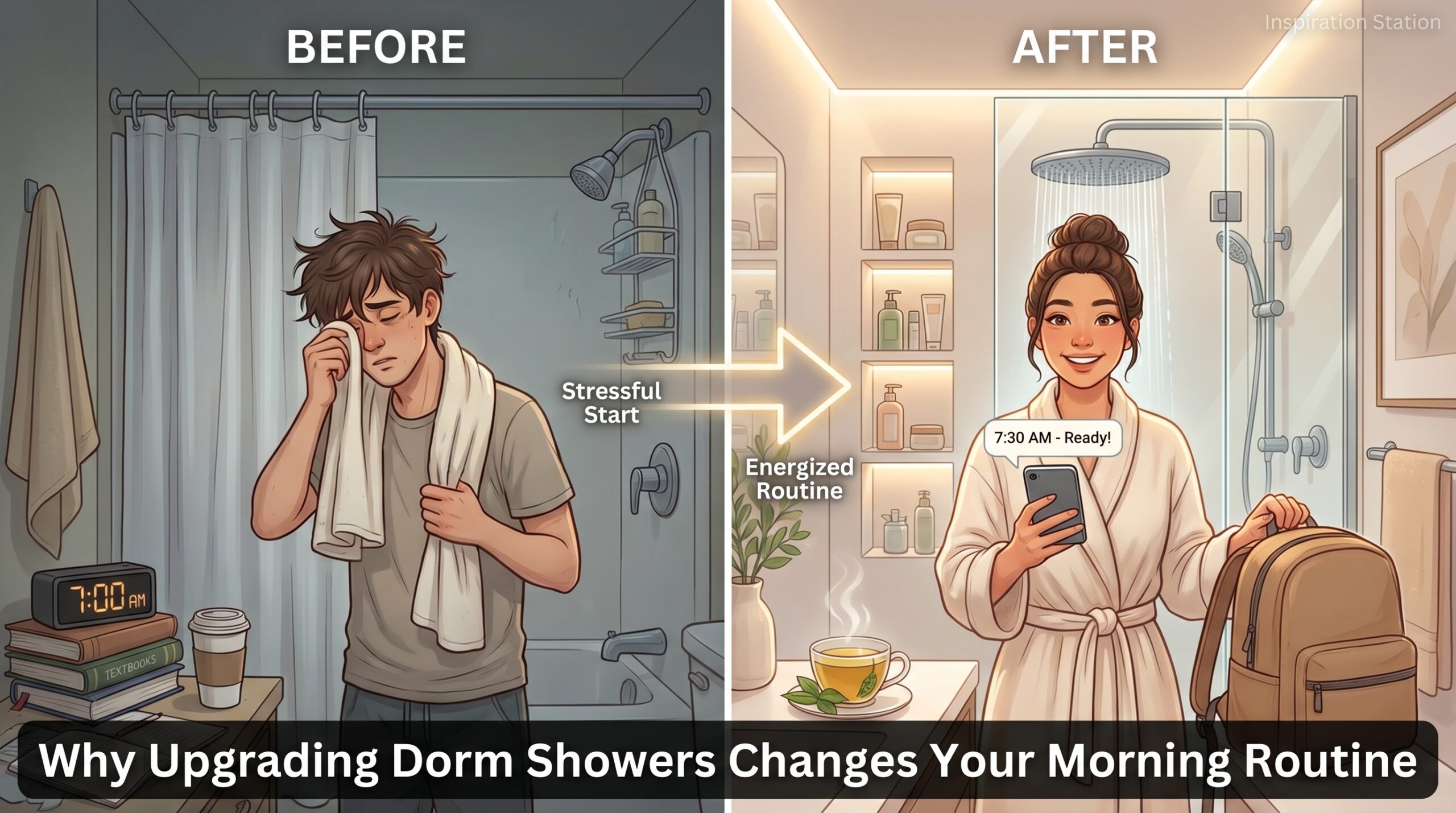 Why Upgrading Dorm Showers Changes Your Morning Routine